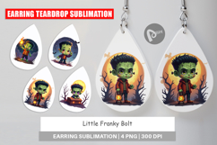 Earring Halloween Franky Bolt Product Image 1