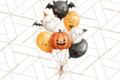 Kids Halloween Clipart PNG, Cute Characters &amp; Props Product Image 3