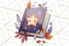 Kids Halloween Clipart PNG, Cute Characters & Props Product Image 5
