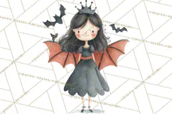 Kids Halloween Clipart PNG, Cute Characters & Props Product Image 5