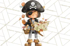 Kids Halloween Clipart PNG, Cute Characters & Props Product Image 3