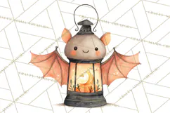 Kids Halloween Clipart PNG, Cute Characters & Props Product Image 5