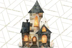 Kids Halloween Clipart PNG, Cute Characters & Props Product Image 4