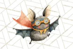 Kids Halloween Clipart PNG, Cute Characters & Props Product Image 3