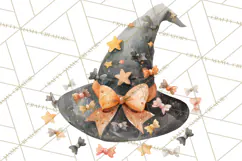 Kids Halloween Clipart PNG, Cute Characters & Props Product Image 4