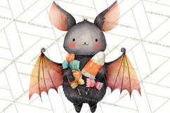 Kids Halloween Clipart PNG, Cute Characters & Props Product Image 5