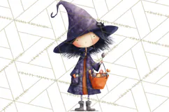 Kids Halloween Clipart PNG, Cute Characters & Props Product Image 5
