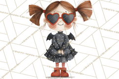 Kids Halloween Clipart PNG, Cute Characters &amp; Props Product Image 2