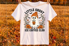 Little Ghost Coffee Club Spooky Halloween PNG,Halloween Product Image 2