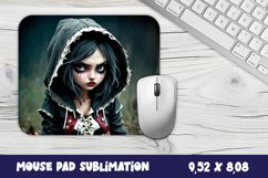 Little GIRL grunge style Mouse Pad Sublimation png Product Image 1