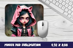 Little GIRL grunge style Mouse Pad Sublimation png Product Image 1