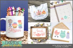 Little Girl Trios Designs for Sublimation and Sticker Product Image 2