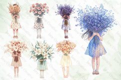 Little Girl With Bouquet Bundle Product Image 2