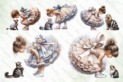 Little Girl With Cats Sublimation Bundle Product Image 5