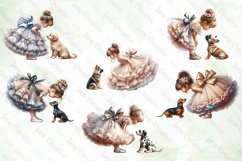 Little Girl With Dogs Sublimation Bundle Product Image 6