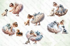 Little Girl With Dogs Sublimation Bundle Product Image 5