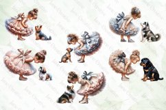 Little Girl With Dogs Sublimation Bundle Product Image 4