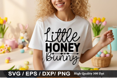 Easter SVG Design - Little Honey Bunny Product Image 4