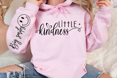 Little kindness Sleeve Svg Design Product Image 3