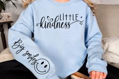 Little kindness Sleeve Svg Design Product Image 2