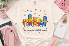 Little Learners School Friends Clipart PNG Product Image 2