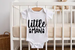Little Man SVG | Baby SVG | Newborn SVG Product Image 2