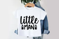 Little Man SVG | Baby SVG | Newborn SVG Product Image 3