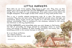 Little Marker Handmade Font Product Image 4