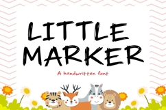Little Marker Handmade Font Product Image 1