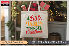 Little Mister First Christmas SVG | Christmas SVG | Holiday Product Image 5