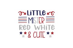 Little Mister Red White &amp;amp Cute Product Image 1