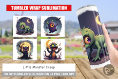 Tumbler Halloween Monster Creep Product Image 1