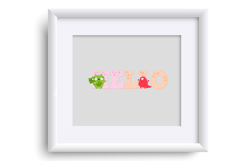 Little Monster Mom Color Font Product Image 6