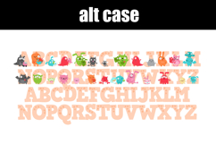 Little Monster Mom Color Font Product Image 2