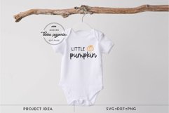 Little Pumpkin svg | Children Fall Shirts Product Image 2