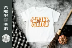 Little Pumpkin svg cut file You can use for your kids Thanksgiving and Halloween shirts, baby onsie, bodysuits, bibs and more. 