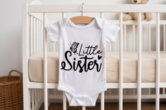 Little Sister SVG | Baby SVG | Newborn SVG Product Image 2