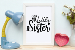 Little Sister SVG | Baby SVG | Newborn SVG Product Image 4