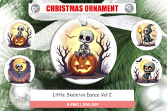 Ornament Halloween Skeleton Dance Product Image 1