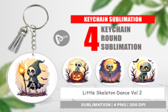 Keychain Halloween Skeleton Dance Product Image 1