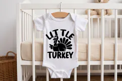 Little Turkey SVG | Baby SVG | Newborn SVG Product Image 2