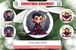 Ornament Halloween Vampire Bite Product Image 1