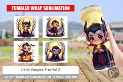 Tumbler Halloween Vampire Bite Product Image 1