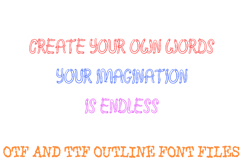 Little Worms Font Hand Drawn Comic Wiggly Lettering ABC Product Image 2