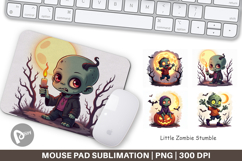 Mouse Pad Halloween Zombie Stumble Product Image 1