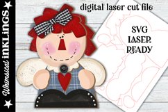 Little Angel Annie SVG For Laser Cutting Product Image 1