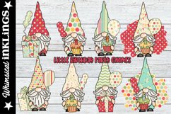 Little Birthday Party Gnomes Sublimation Clipart Product Image 1