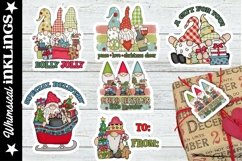 Little Gnomie Printable Gnome Christmas Stickers Product Image 1
