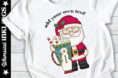 Little Santa Sublimation Clipart Bundle Product Image 2