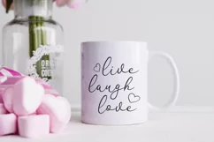 live laugh love svg